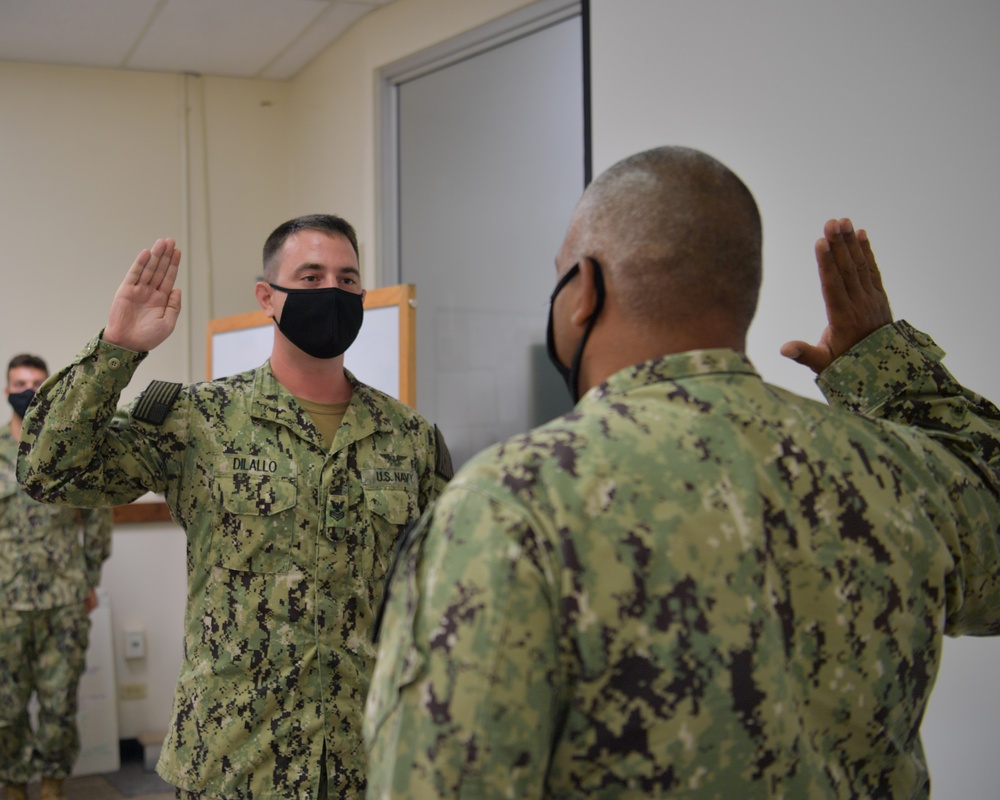 AC1 Dillalo Re-enlistment