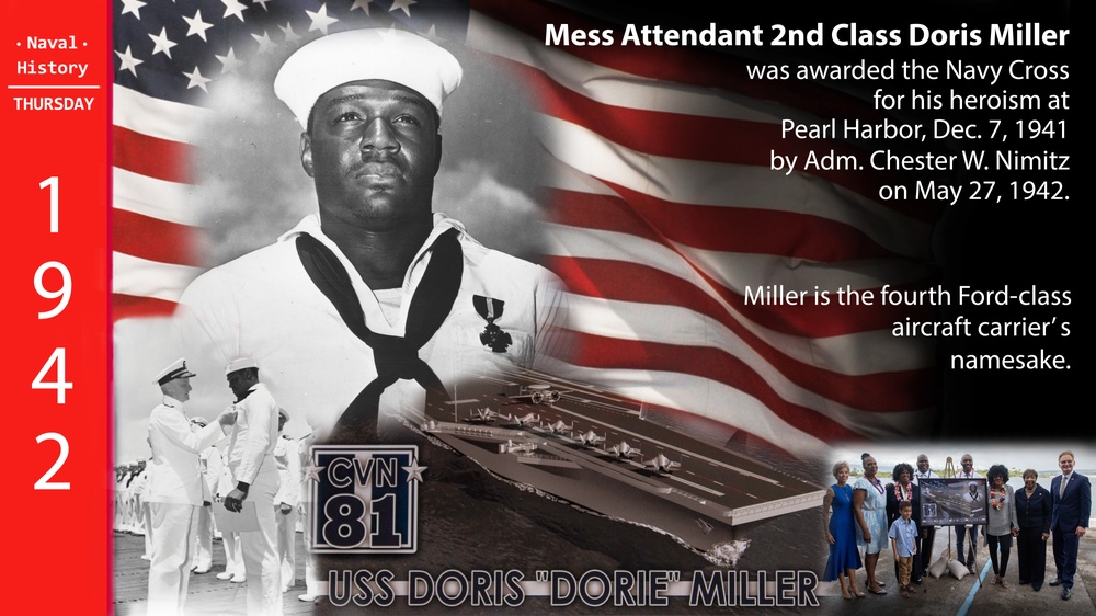 May 27th Today's Day in History - Doris Miller