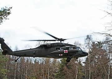 U.S. Army Green Berets Conduct MEDEVAC Training
