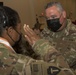 U.S. Army Sgt. 1st Class Nicole Perkins, a Signal Soldier from Task Force Spartan, receives Bronze Order of Mercury medal