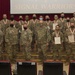 U.S. Army Signal Soldiers, 36th Infantry Division, Task Force Spartan, show off their Bronze Order of Mercury awards