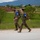 KFOR MPs conduct ruck march at Camp Bondsteel