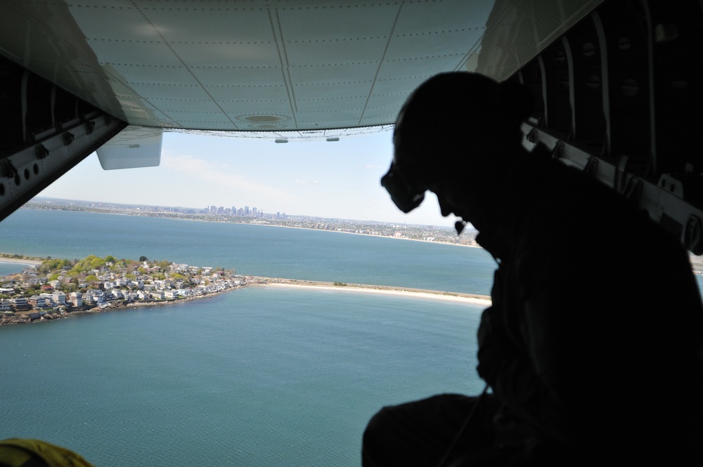 U.S. Coast Guard Air Station Cape Cod Ocean Sentry Flight Training