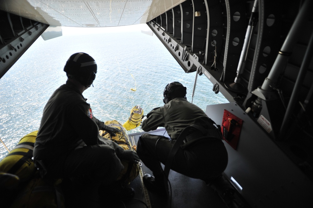 U.S. Coast Guard Air Station Cape Cod Ocean Sentry Flight Training