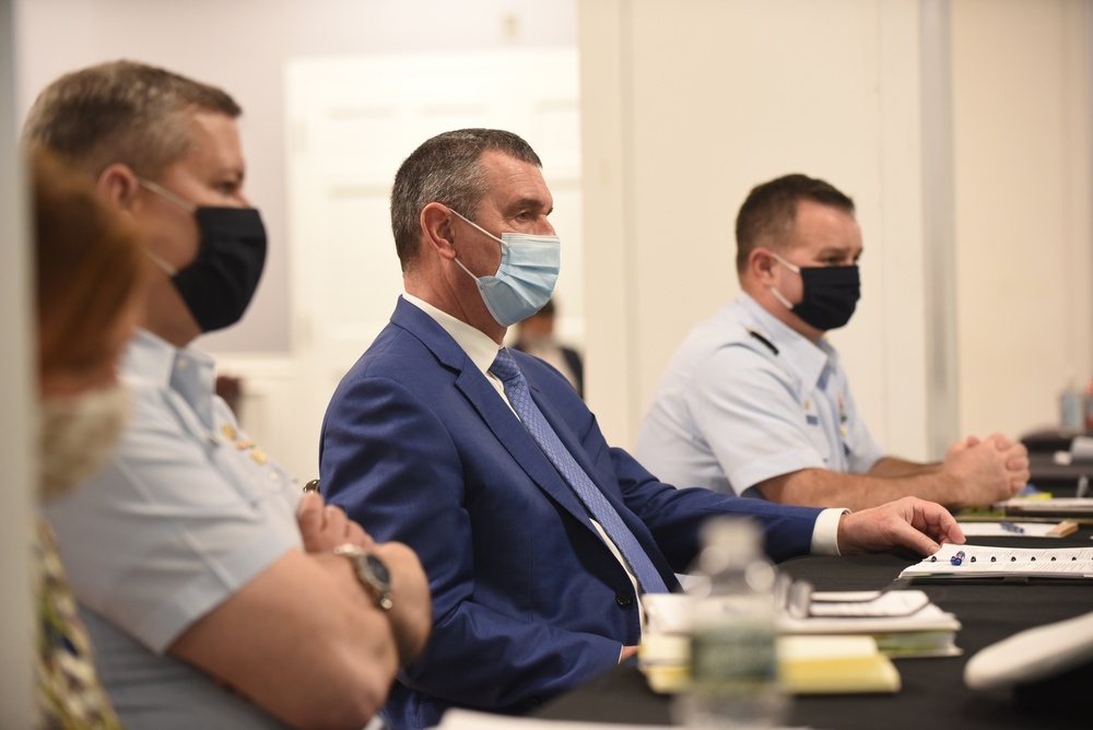 Acting DHS Secretary visits U.S. Coast Guard Sector Boston