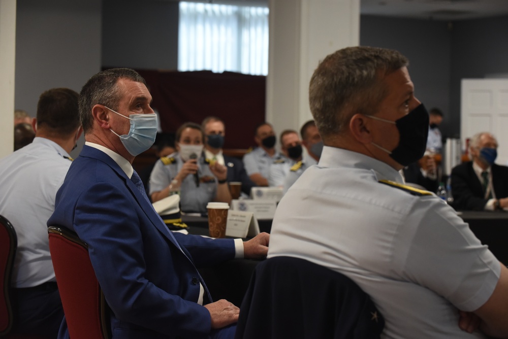 Acting DHS Secretary visits U.S. Coast Guard Sector Boston