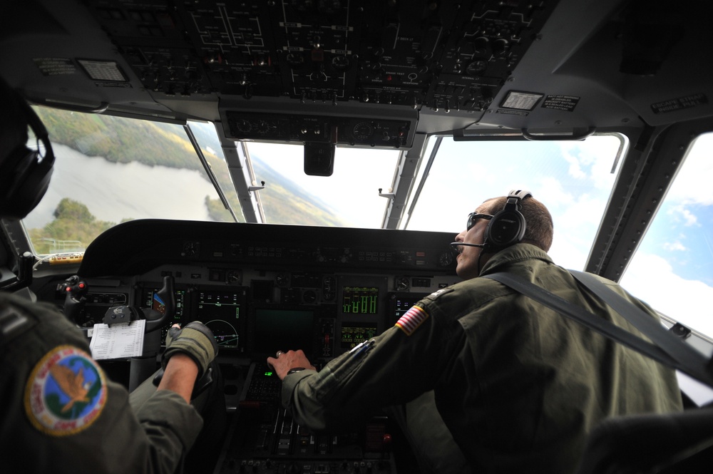 U.S. Coast Guard Air Station Cape Cod Ocean Sentry Flight Training