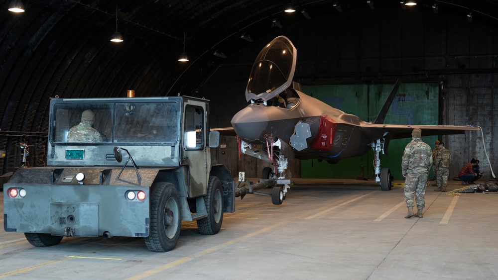 F-35 acoustic and emmission testing at RAF Lakenheath