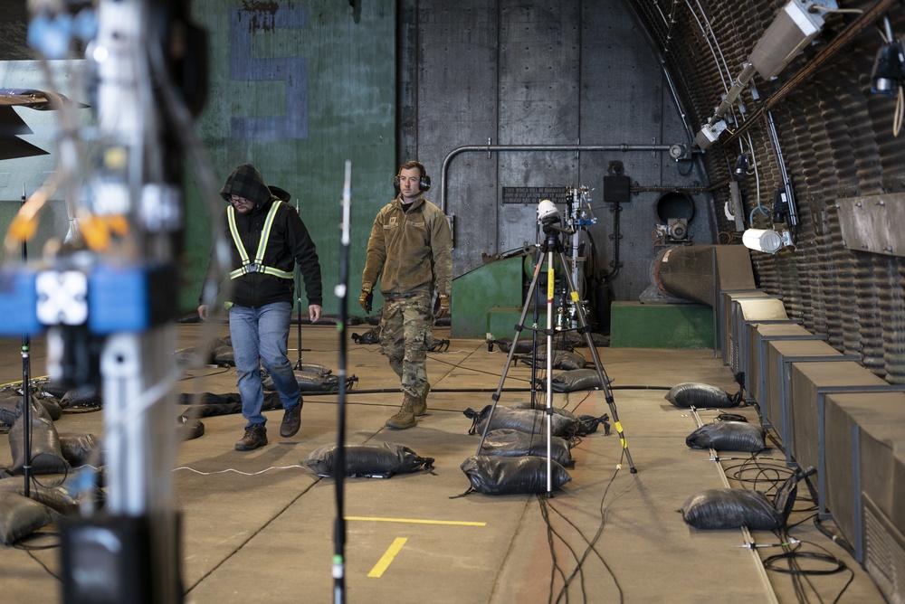 F-35 acoustic and emission testing at RAF Lakenheath