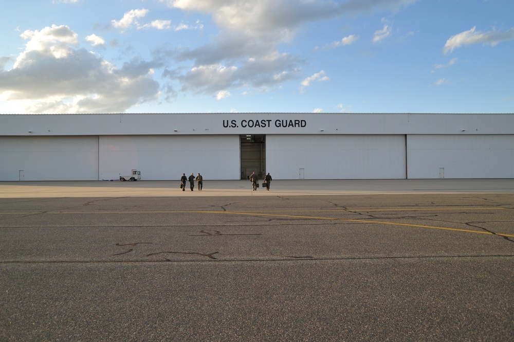 U.S. Coast Guard Air Station Cape Cod Ocean Sentry Flight Training