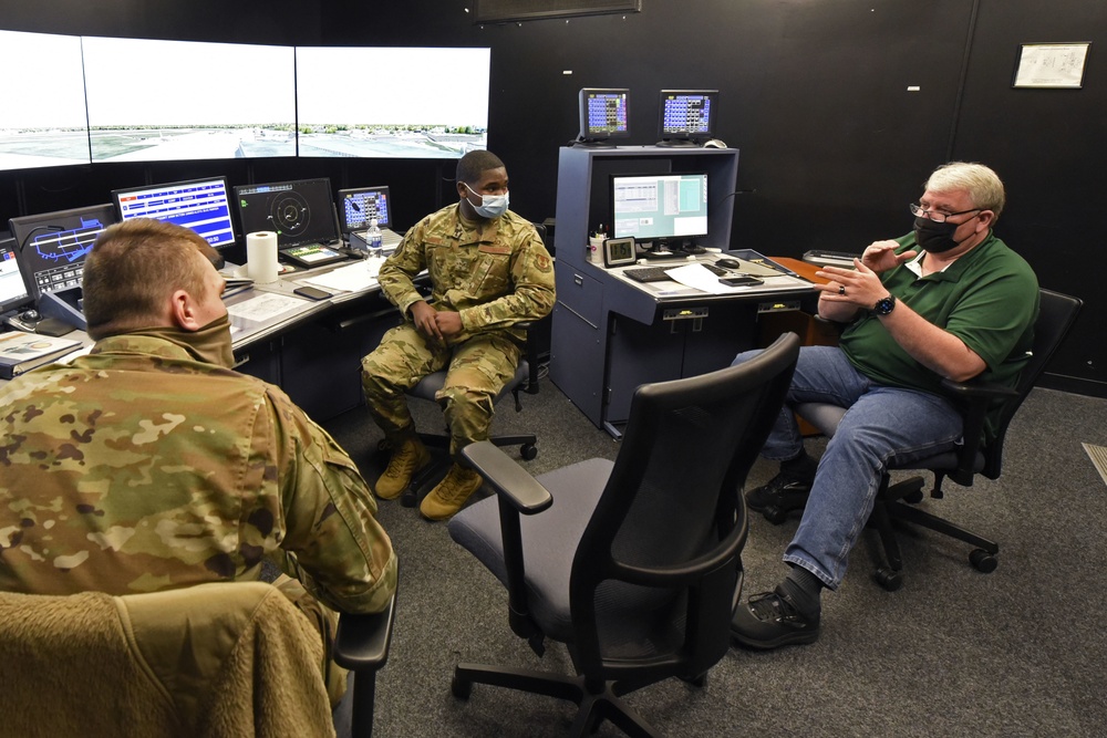 88 Operations Support Squadron Air Traffic Controllers direct pilots and vehicles in the air and on the ground.