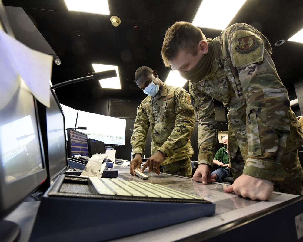 88 Operations Support Squadron Air Traffic Controllers direct pilots and vehicles in the air and on the ground.