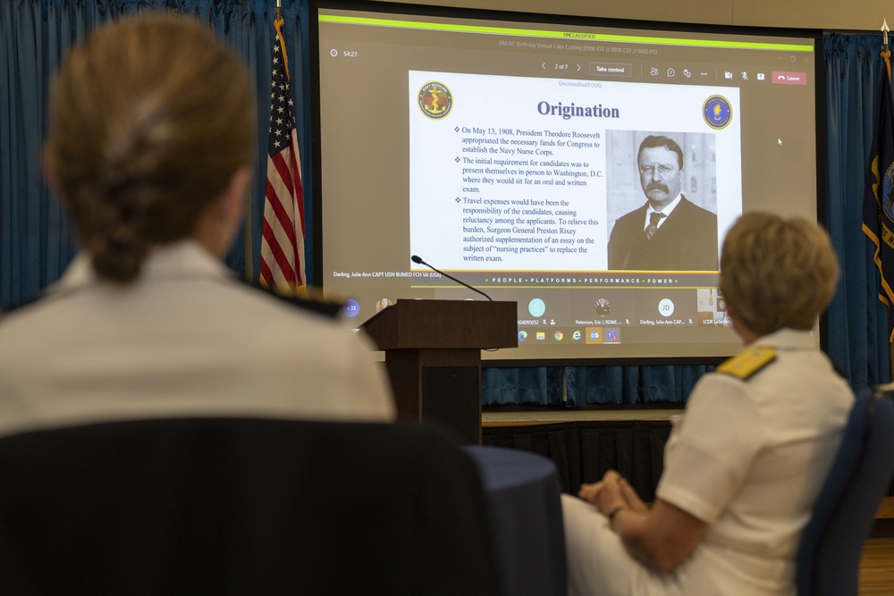 Navy Nurse Corps Birthday Goes Virtual