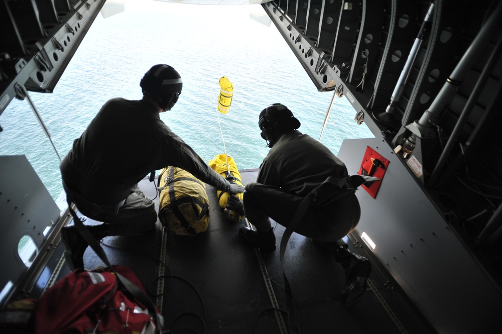 U.S. Coast Guard Air Station Cape Cod Ocean Sentry Flight Training