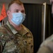 Maj. Gen. Neely Visits Service Members Working Vaccination Sites