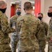 Maj. Gen. Neely Visits Service Members Working Vaccination Sites