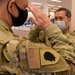Maj. Gen. Neely Visits Service Members Working Vaccination Sites