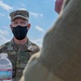 Maj. Gen. Neely Visits Service Members Working Vaccination Sites
