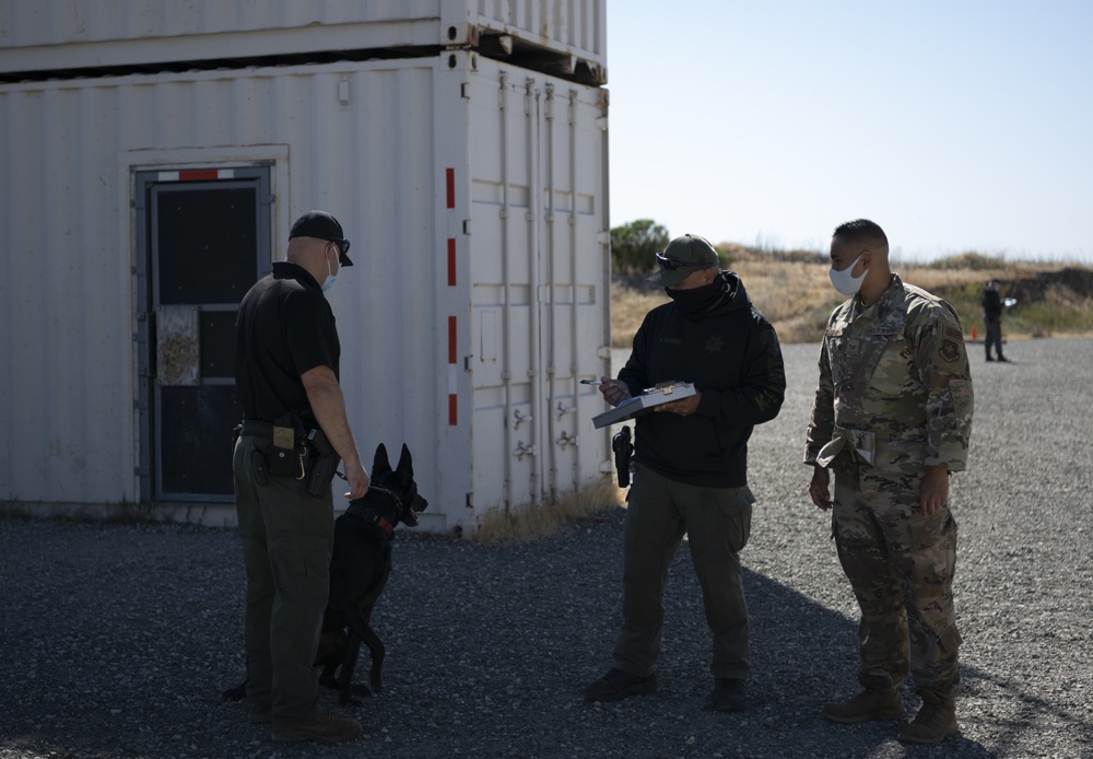 60th SFS partners with CDCR for K-9 joint-training