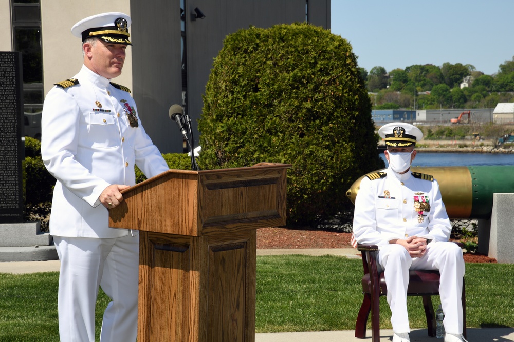 Submarine Squadron Four welcomes new commodore