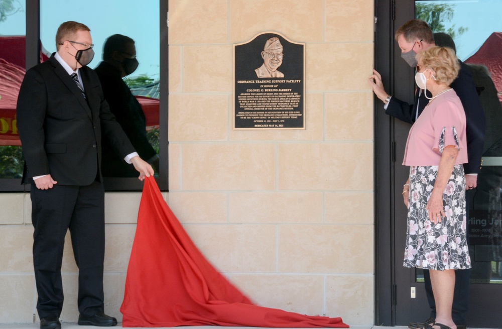 Ordnance dedicates training facility to Col. George ‘Burling’ Jarrett