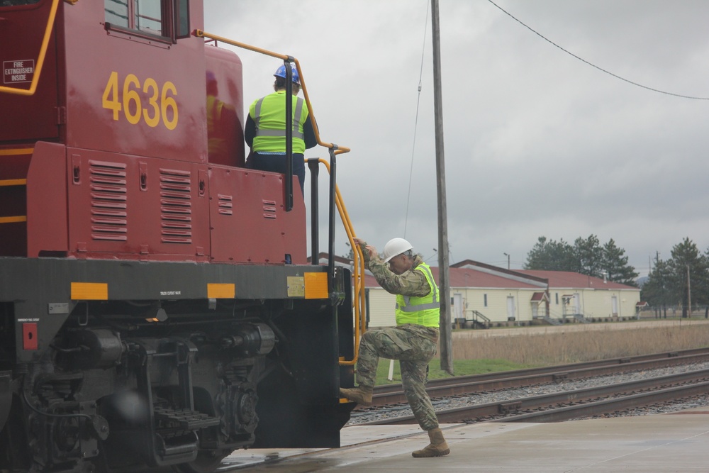 Fort McCoy rail