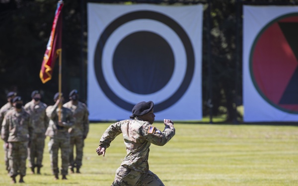 7th ID Change of Command Ceremony