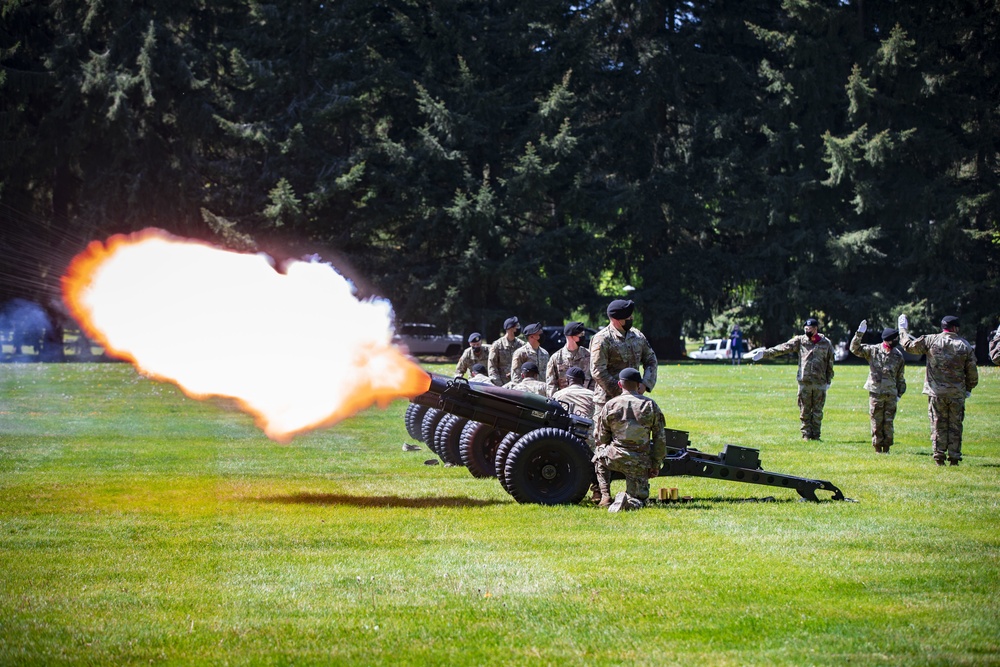 7th ID Change of Command Ceremony