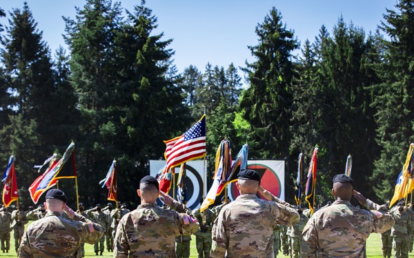 7th ID Change of Command Ceremony