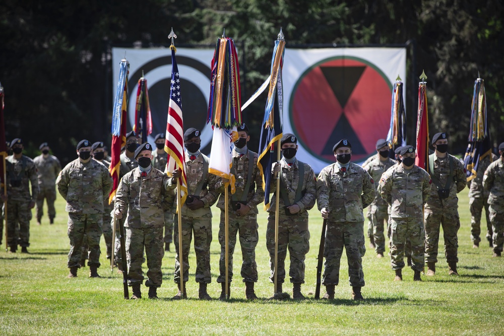 7th ID Change of Command Ceremony