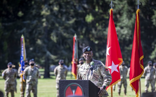 7th ID Change of Command Ceremony