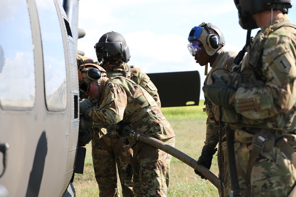 Multinational Air Assault in Romania