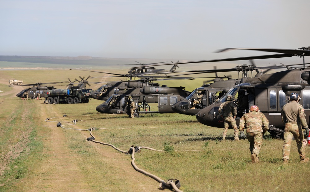 Multinational Air Assault in Romania