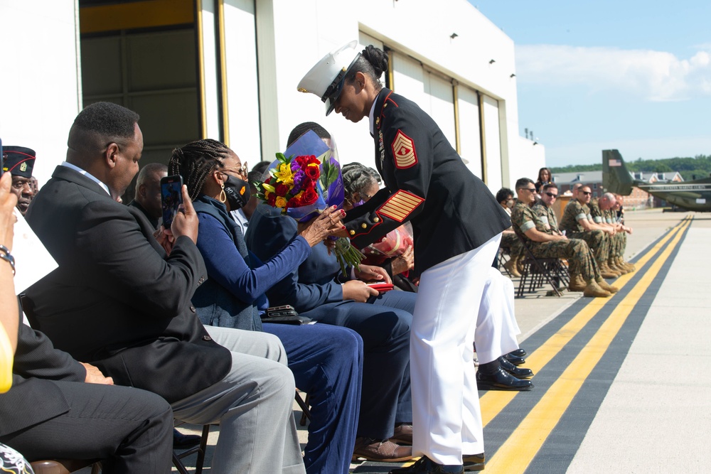 Master Gunnery Sgt. Cassandrea Cruz Retirement Ceremony