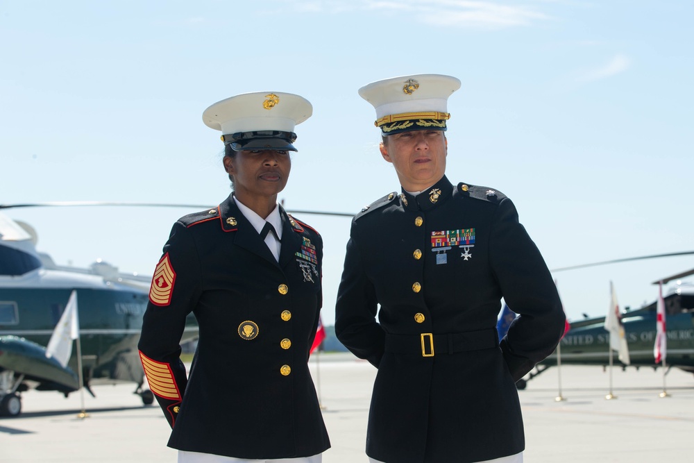 Master Gunnery Sgt. Cassandrea Cruz Retirement Ceremony