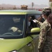 Arizona Air National Guard conduct temperature checks at Goldwater Air National Guard Base.