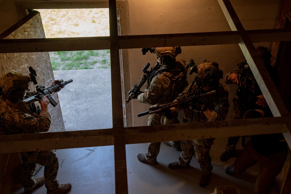 U.S. Army Green Berets and Naval Special Warfare Operators Participate in Black Swan 21