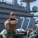 Sailors Conduct Catapult Maintenance