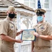 CSCS Korhy Flanary, CS1 Gideon Ige reenlistment ceremony