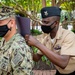 CSCS Korhy Flanary, CS1 Gideon Ige reenlistment ceremony
