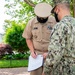 CSCS Korhy Flanary, CS1 Gideon Ige reenlistment ceremony