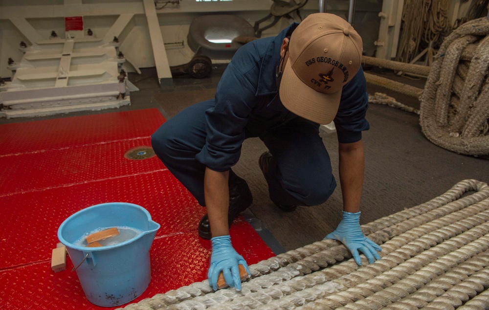 GHWB 1st Division Cleans a Line