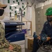 GHWB Sailors Conduct Respirator Fit Test