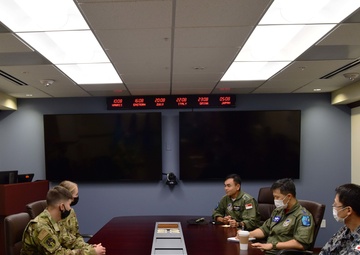 USAFA Cadets visit PACAF HQ