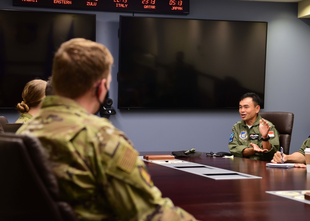 USAFA Cadets visit PACAF HQ