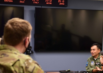 USAFA Cadets visit PACAF HQ