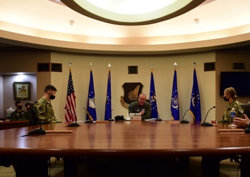 USAFA Cadets visit PACAF HQ