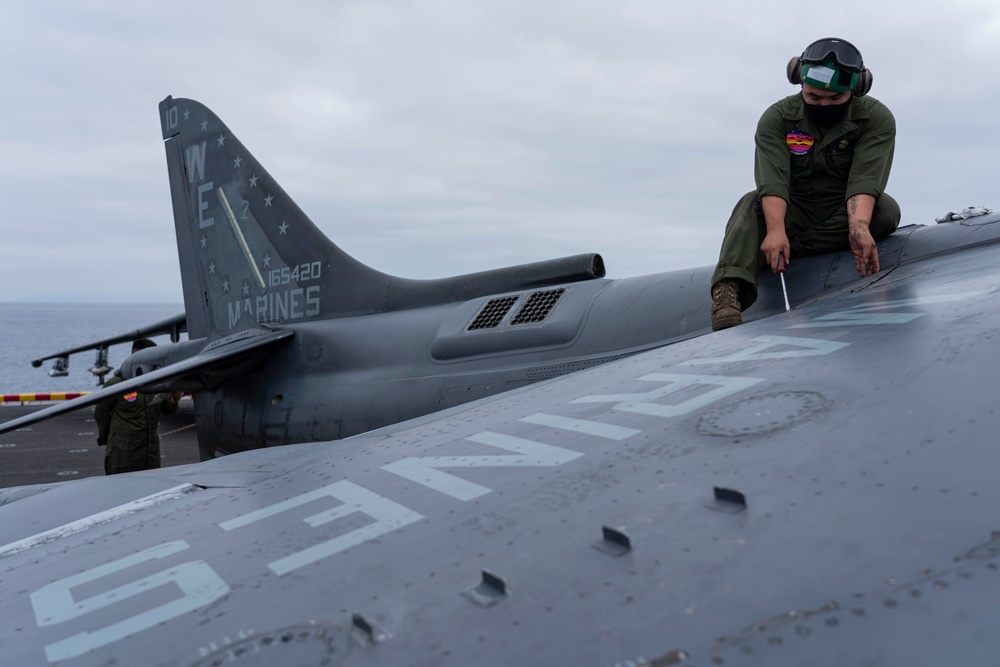 USS ESSEX Underway Operations