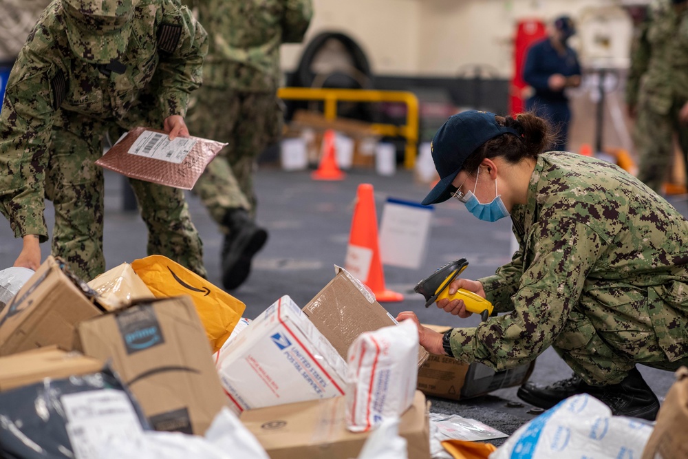 USS America counducts routine operations.