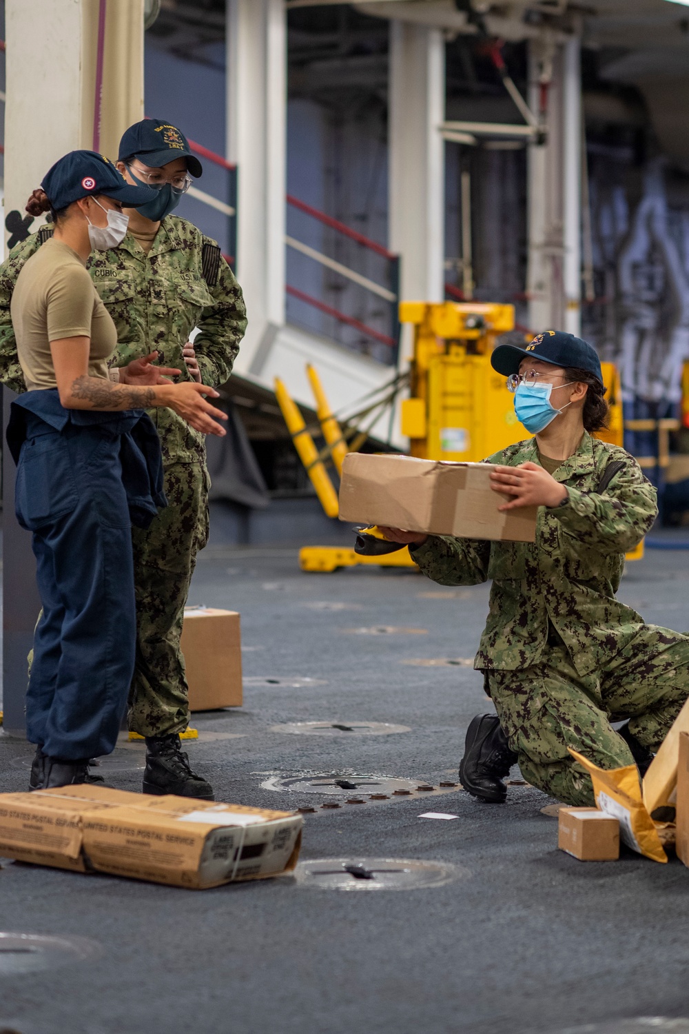 USS America counducts routine operations.